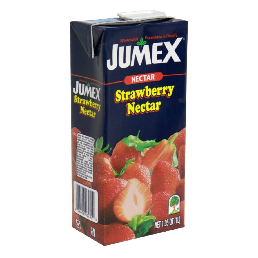 Amazon.com: Jumex Strawberry Tetra Aseptic Pack, 33.8-Ounce